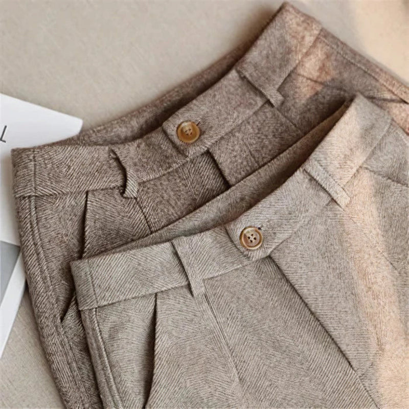 VIRELLO PARIS | Pantalon Sur Mesure Élégant En Pure Laine