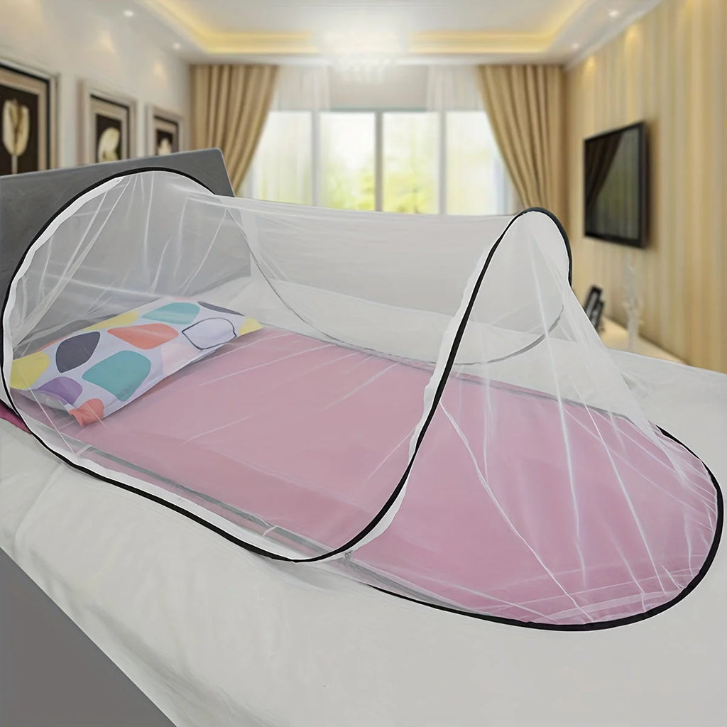 Muggennet Insectoguard Solo | Ultr Licht & Opvouwbaar | Met Rits | 200×80×56 Cm | Voor 1 Persoon