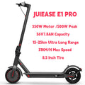JUICEASE E1 Pro Scooter électrique 350W moteur 500W puissance de pointe pliant trottinette électrique 36V7.8AH 5.2 puces 25KM portée EScooter