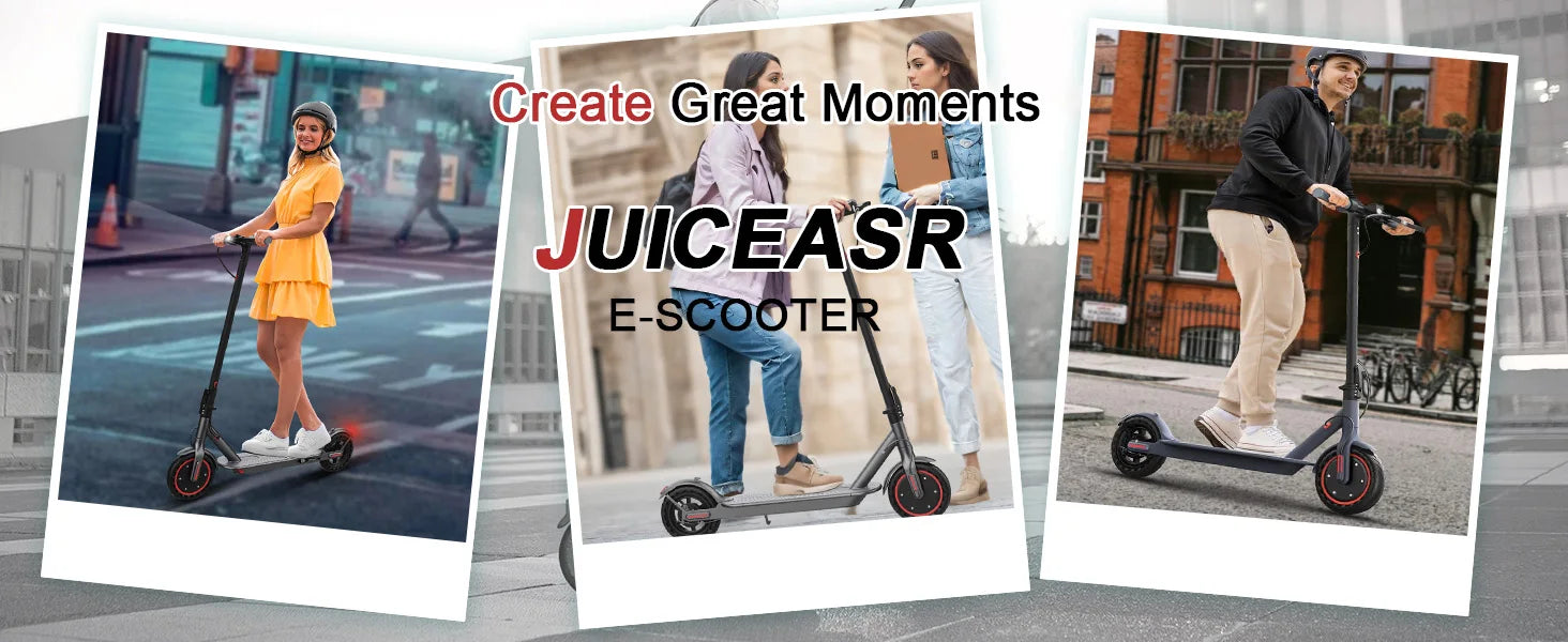 JUICEASE E1 Pro Scooter électrique 350W moteur 500W puissance de pointe pliant trottinette électrique 36V7.8AH 5.2 puces 25KM portée EScooter
