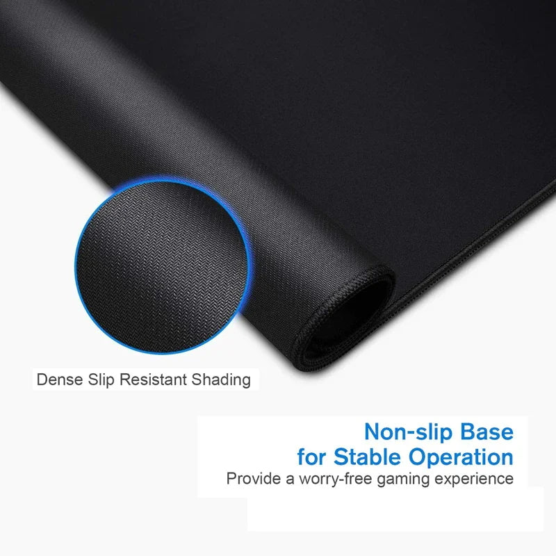 Tapis de souris noir longue vitesse, tapis de souris, Polymères informatiques, Salle de jeu, ouvertement, Grand, Table, Mignon, Accessoire de bureau, Livraison gratuite, média