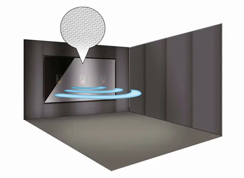 MICIG 16:9-Cadre d'écran de budgétaire, son HDTV, blanc brillant, tissé acoustiquement, bord transparent, partenaires gratuits