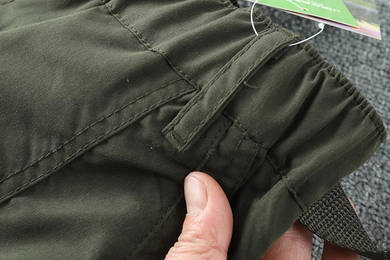 Pantalon cargo multi-poches pour homme, coupe-vent, imperméable, équipement de chasse, trekking, printemps, extérieur, skip fjj