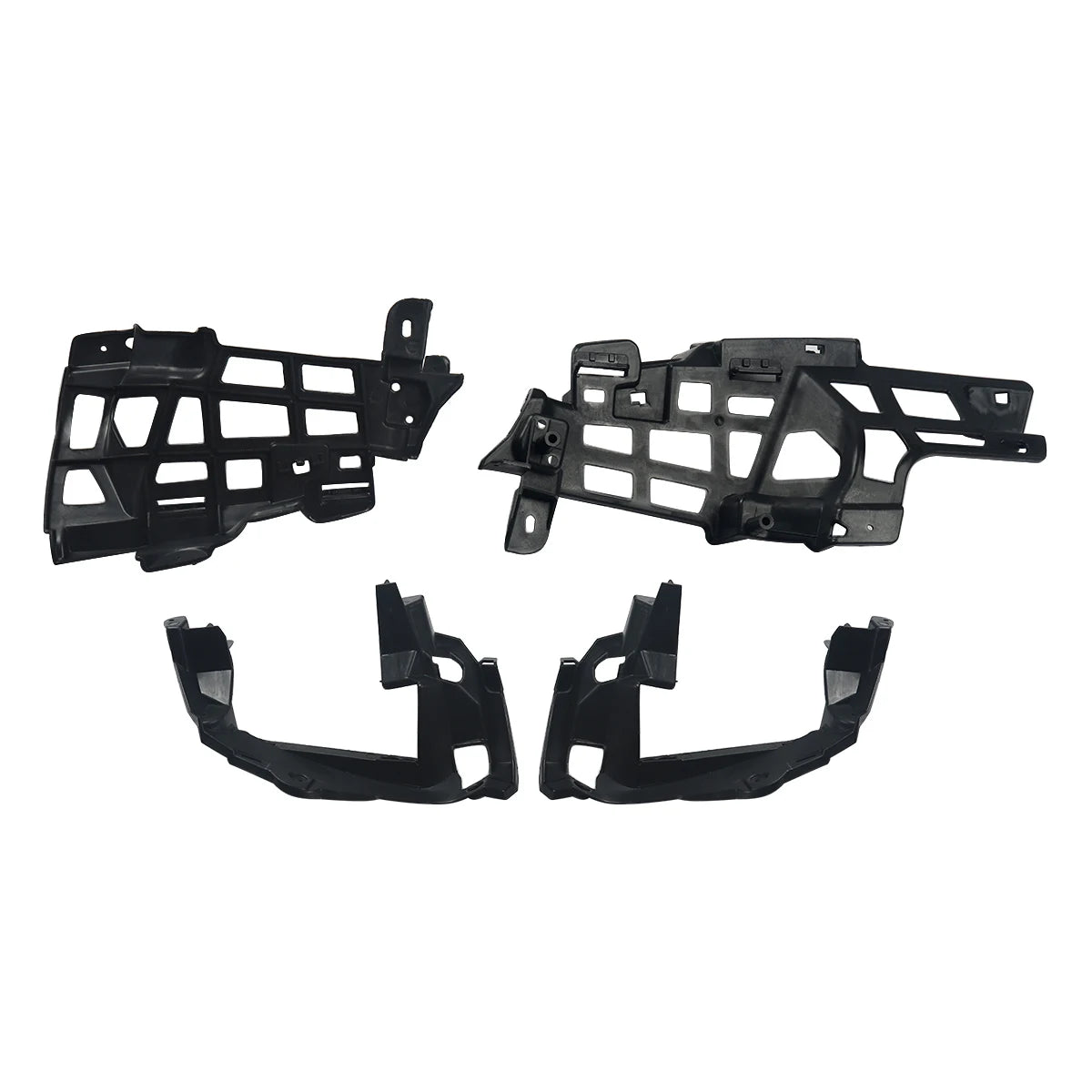 MagicKit pour Mercedes Benz AMG W117 C117 X117 diffuseur arrière avec tuyaux d'échappement CLA260 CLA45 brillant à lèvres de pare-chocs arrière noir