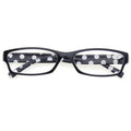 Henotin lunettes de lecture charnière à ressort mode imprimé miroir jambes hommes et femmes HD cadre rectangulaire lecteur loupe