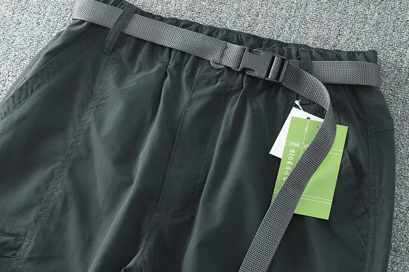 Pantalon cargo multi-poches pour homme, coupe-vent, imperméable, équipement de chasse, trekking, printemps, extérieur, skip fjj