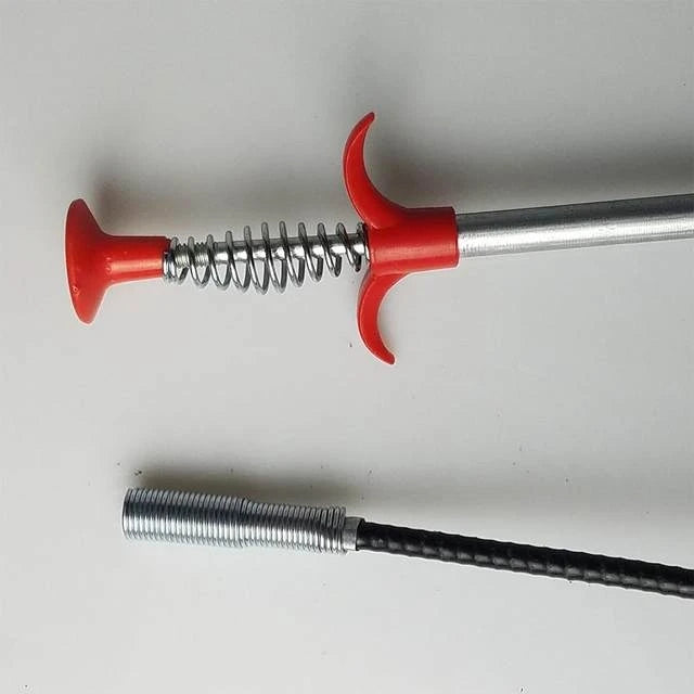 160 cm-300 cm outils à main flexibles 4 griffes outil de ramassage d'égout longue portée poignée à ressort grabber outils pour la maison