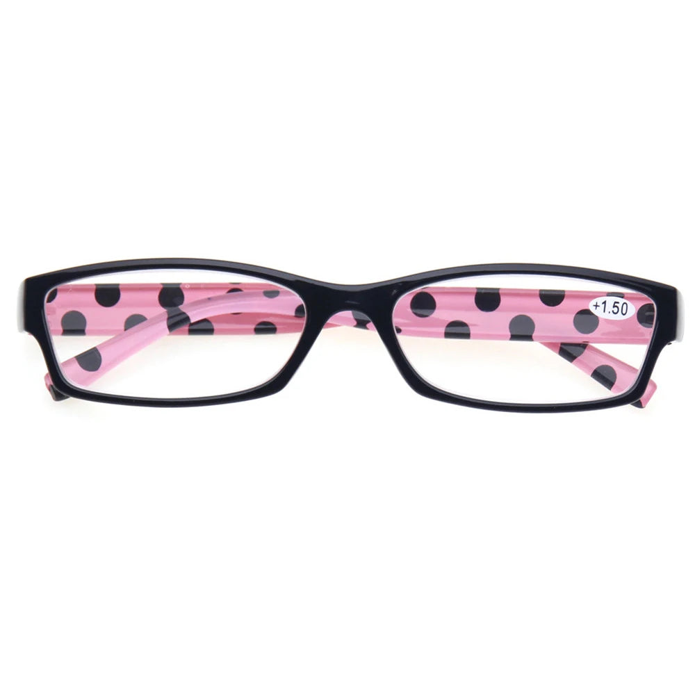 Henotin lunettes de lecture charnière à ressort mode imprimé miroir jambes hommes et femmes HD cadre rectangulaire lecteur loupe
