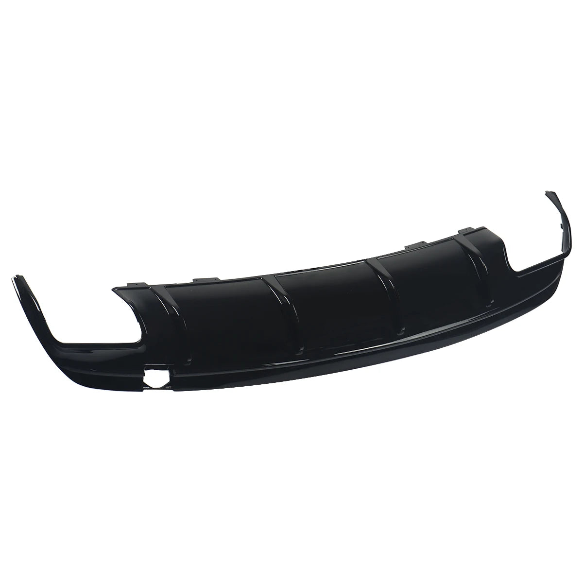 MagicKit pour Mercedes Benz AMG W117 C117 X117 diffuseur arrière avec tuyaux d'échappement CLA260 CLA45 brillant à lèvres de pare-chocs arrière noir