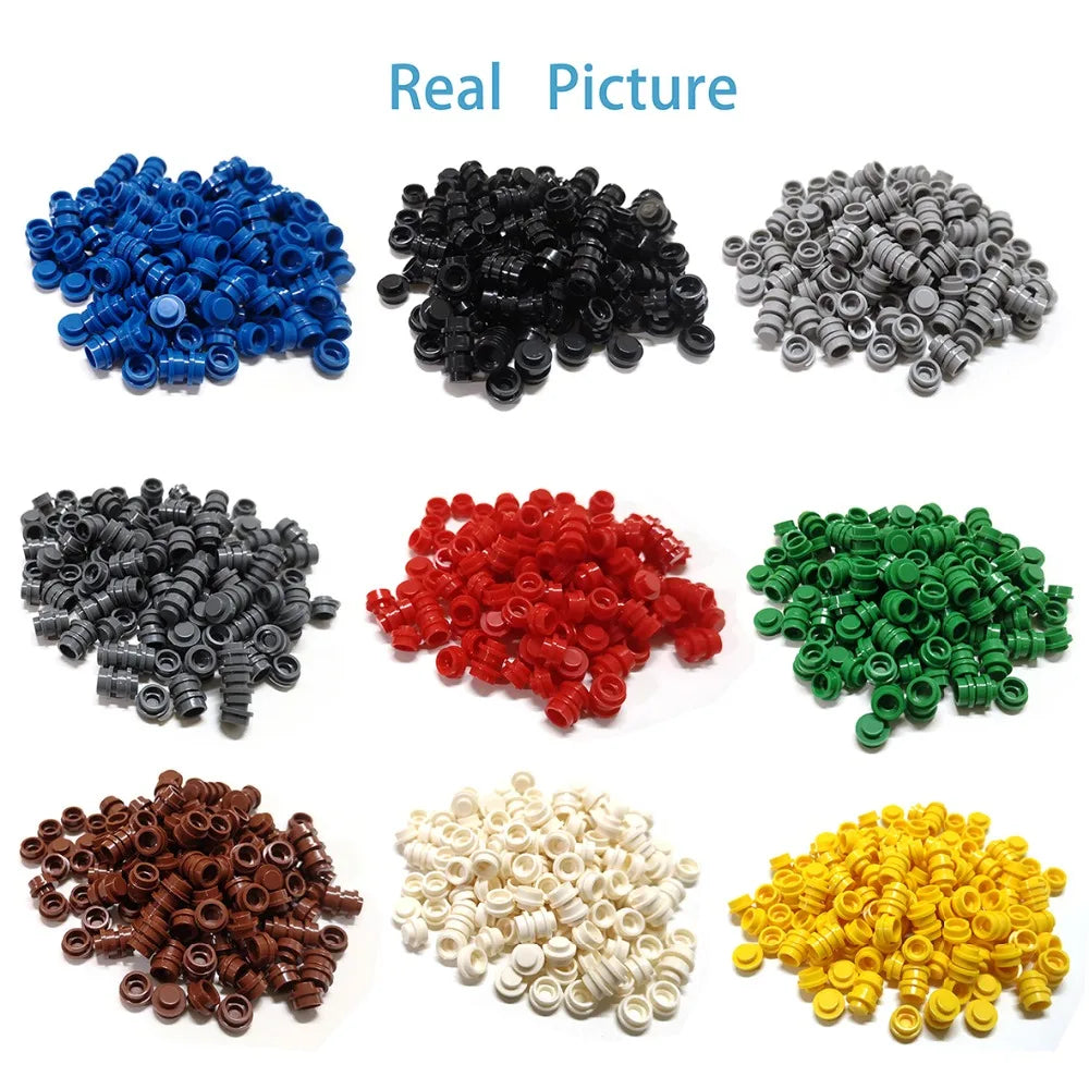Blocs de construction à figurines fines, lampe en briques, 12 couleurs, taille créative éducative, Compatible avec 4037 jouets pour enfants, 600 pièces