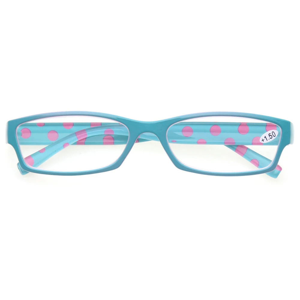 Henotin lunettes de lecture charnière à ressort mode imprimé miroir jambes hommes et femmes HD cadre rectangulaire lecteur loupe