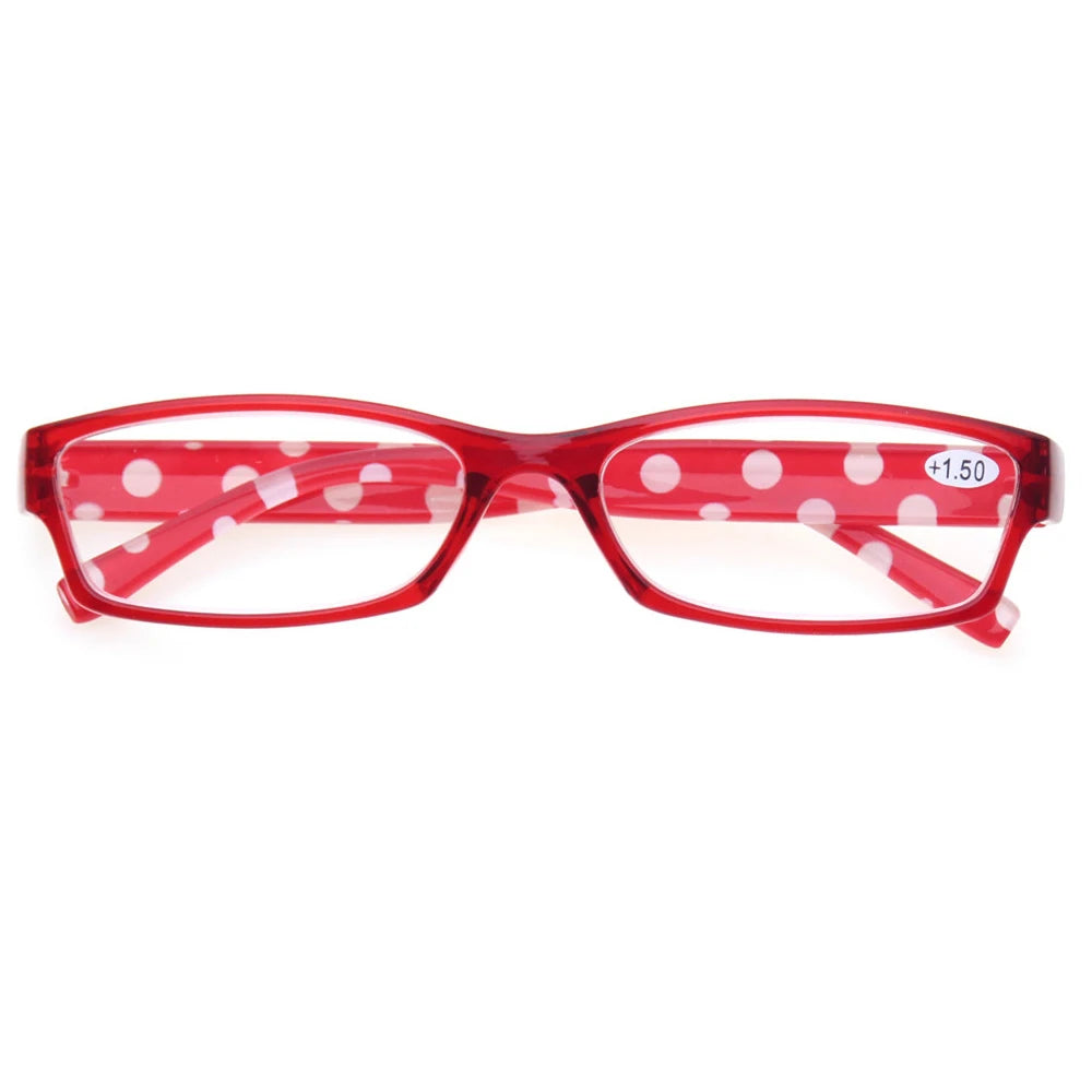 Henotin lunettes de lecture charnière à ressort mode imprimé miroir jambes hommes et femmes HD cadre rectangulaire lecteur loupe