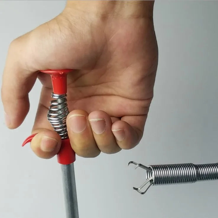160 cm-300 cm outils à main flexibles 4 griffes outil de ramassage d'égout longue portée poignée à ressort grabber outils pour la maison
