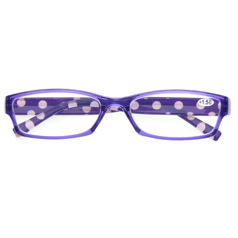 Henotin lunettes de lecture charnière à ressort mode imprimé miroir jambes hommes et femmes HD cadre rectangulaire lecteur loupe