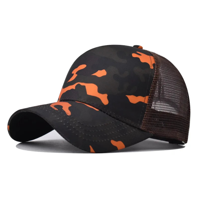 Casquette de Baseball pour adulte, chapeau en filet, couleur pure, unisexe, été, respirant, sans motif, ombre, printemps, automne, hip hop, ajusté