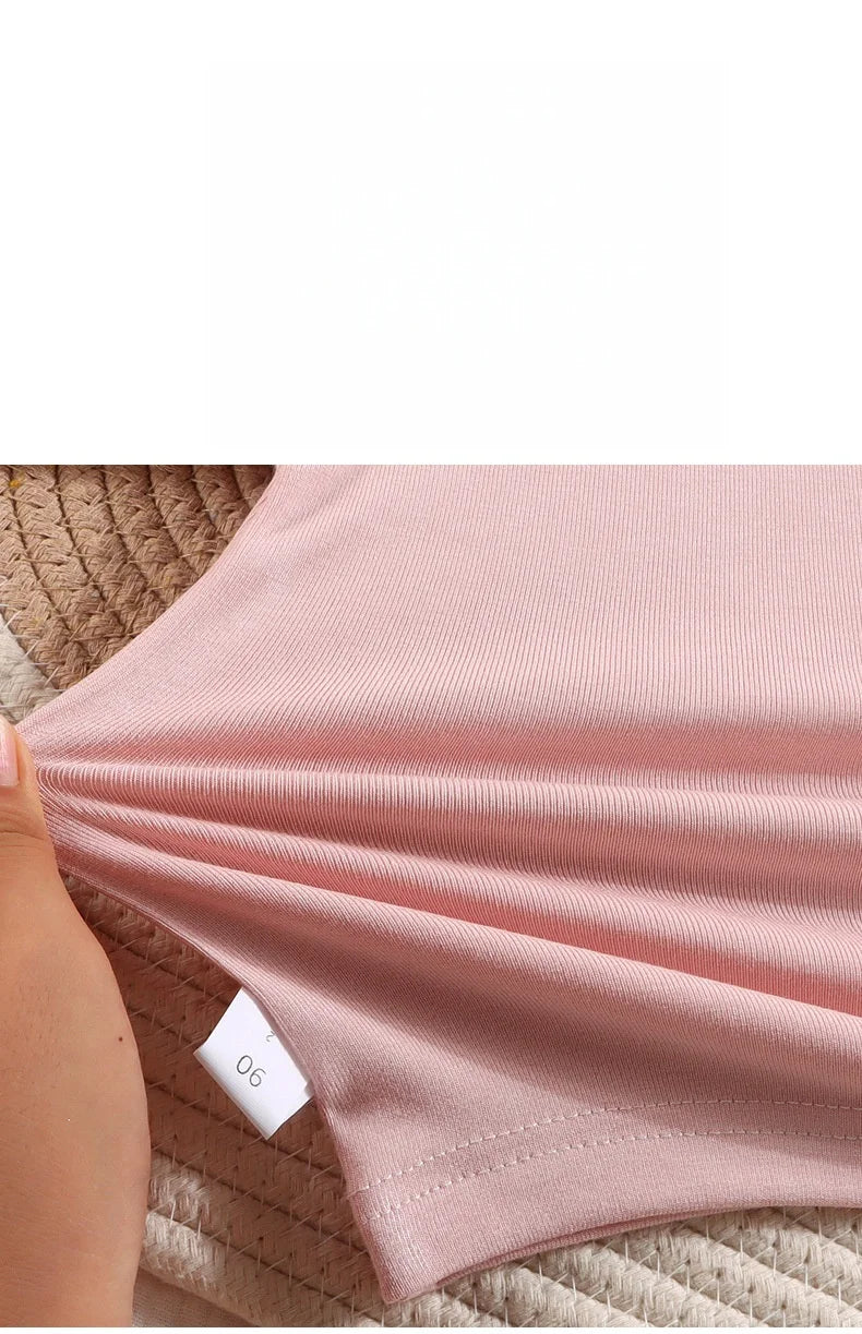 2026 printemps tout nouveau à manches longues garçons filles T-Shirt col rond coton enfants bref Style coréen Base hauts chemise pour garçons vêtements T-Shirt