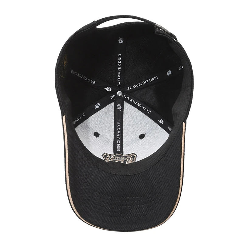 Casquette de Baseball brodée pour hommes, chapeau de soleil pour Sports de plein air, loisirs, européen et américain, nouvelle collection printemps et automne