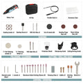 Punta KPRO-Kit d'outils à distance à vitesse variable, graveur électrique, mini perceuse, meuleuse avec arbre flexible, accessoires de 130 pièces, 182 W