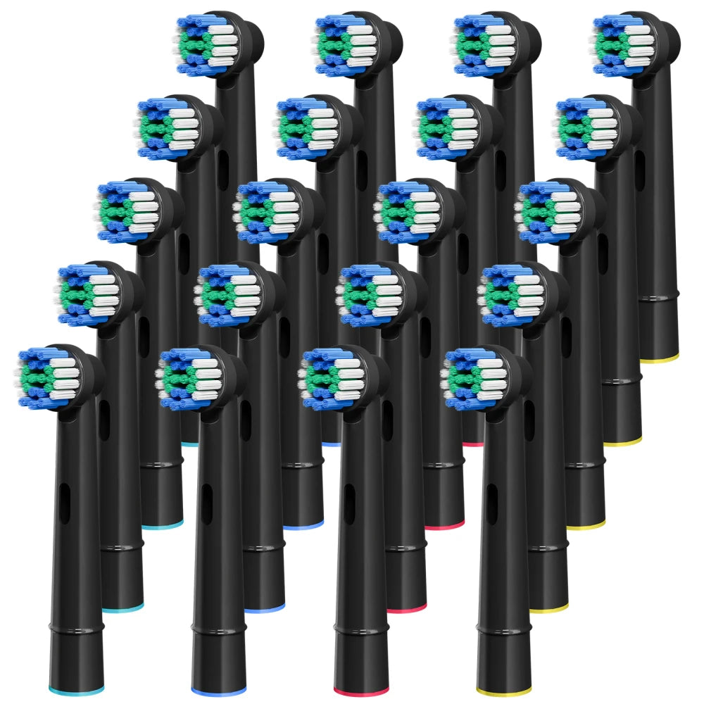 4/8/12/20x Compatible avec les têtes de brosse de rechange pour brosse à dents électrique Oral B, Recharges de têtes de brosse à dents professionnelles pour 1000 500