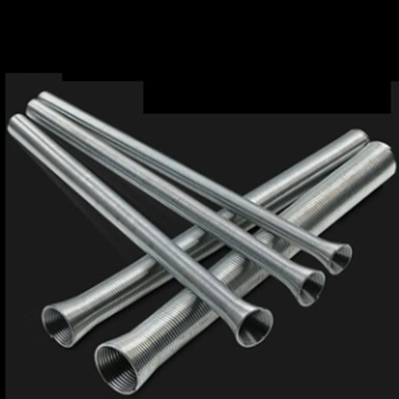 Cintreuses de tubes en cuivre à ressort de Style extérieur Premium, 5 pièces, tuyau de ligne de pliage interne pliable manuel pour O.D. Tuyaux de 1/4" à 5/8"