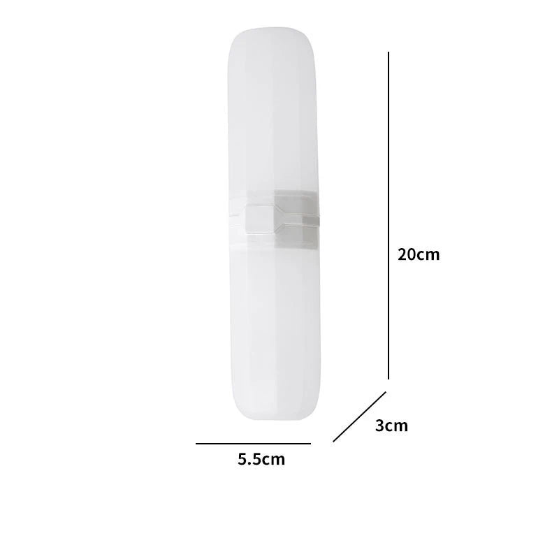 Portable dentifrice brosse à dents protéger support étui voyage Camping boîte de rangement protéger brosse à dents dentifrice de la saleté et des dommages
