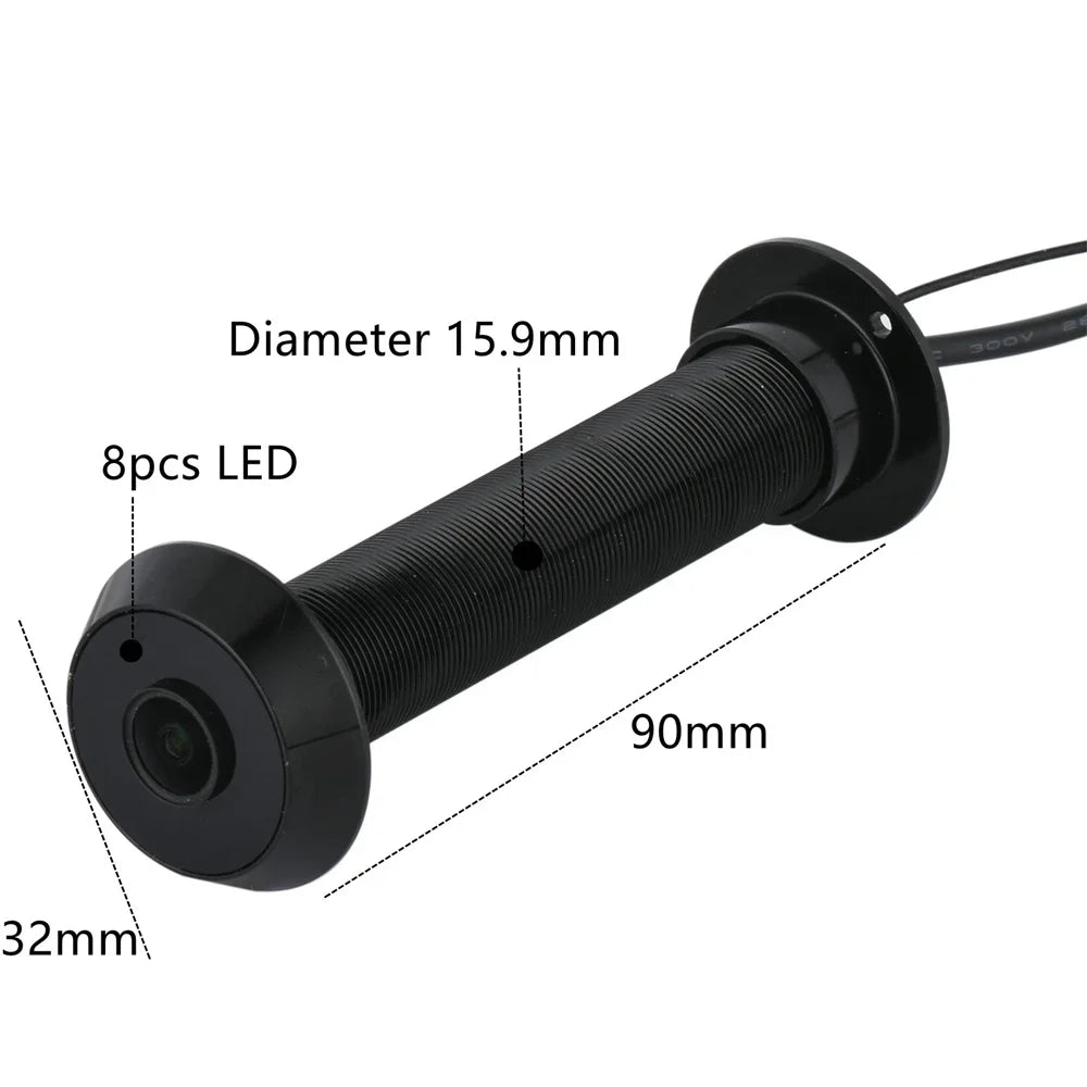 1080P Tuya vie intelligente maison visionneuse numérique Peepholes porte caméra oeil WiFi IR Vision nocturne porte oeil caméra Ir 5G 16mm plus petit