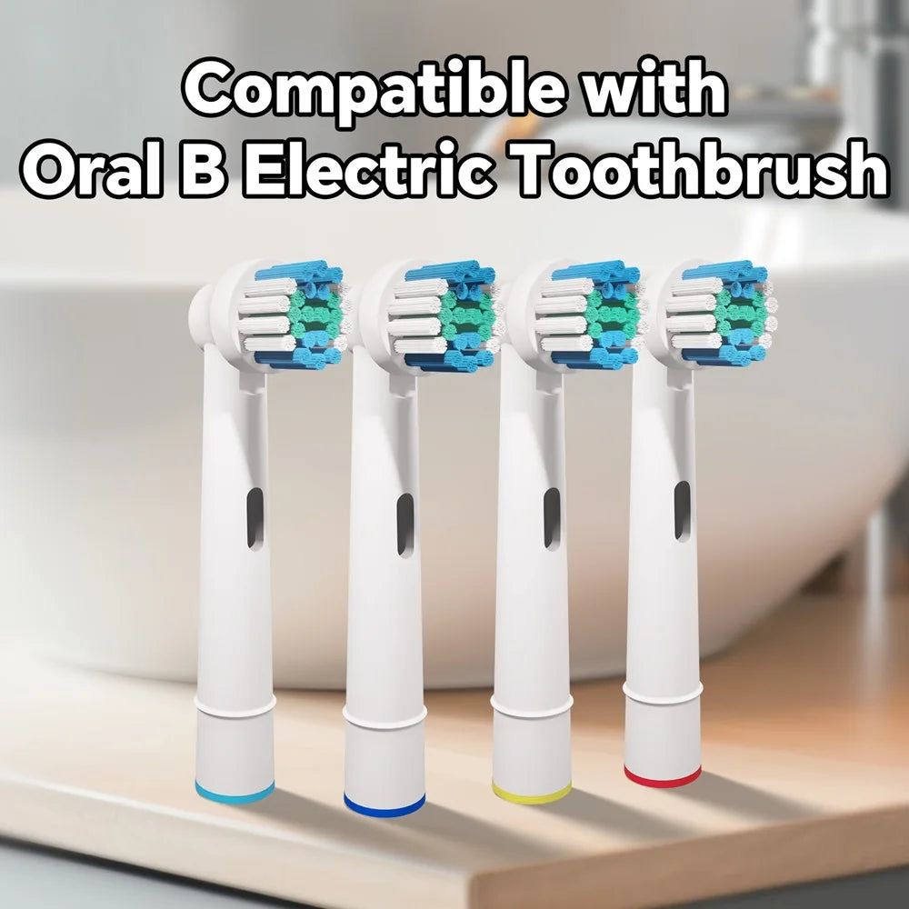 4/8/12/20x Compatible avec les têtes de brosse de rechange pour brosse à dents électrique Oral B, Recharges de têtes de brosse à dents professionnelles pour 1000 500