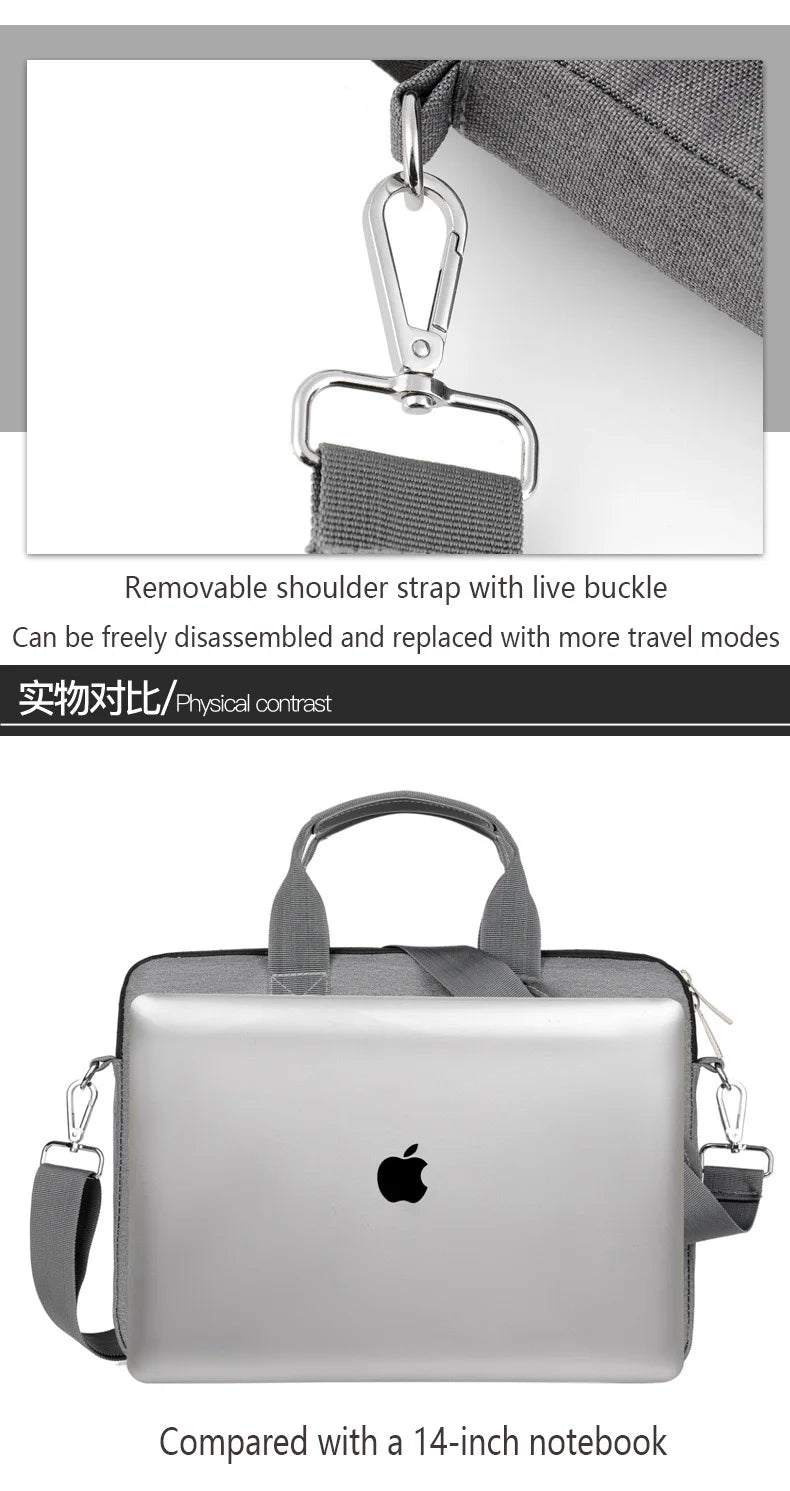 Sac pour ordinateur portable, pochette pour ordinateur portable, étui pour macbook 13 14 15.6 17.3 pouces, Macbook Air ASUS Lenovo Dell Huawei