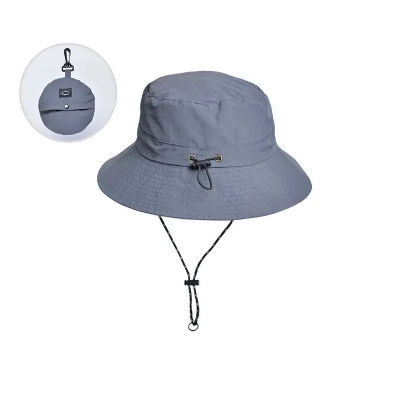 Chapeau anderImperméable pour Homme et Femme, Pare-soleil de Pêche, Alpinisme, Sports de Plein Air, Casquette à la Mode, E27, Printemps et Été