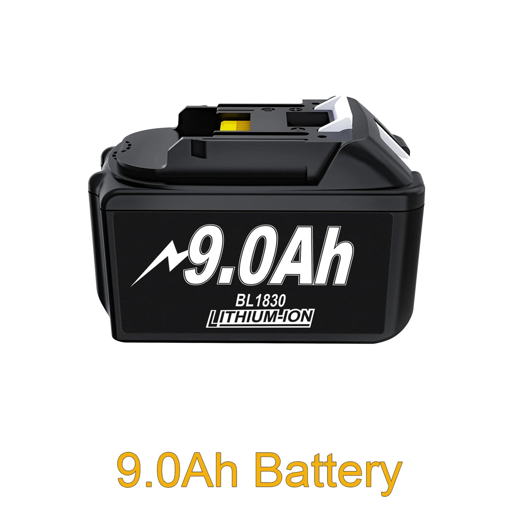 Pour Makita 18V 6.0Ah 9.0Ah batterie de remplacement Lithium-ion Compatible pour Makita BL1830 BL1840 BL1860 BL1890 outils électriques