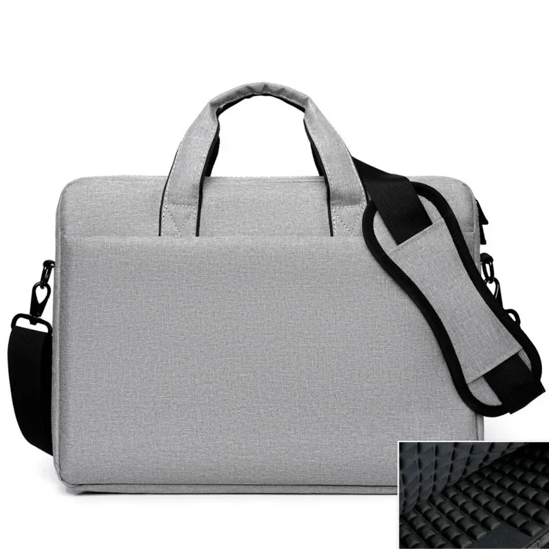 Sac pour ordinateur portable, sac à main à bandoulière, pochette pour ordinateur portable, porte-documents pour Macbook Air Pro HP Huawei Asus Dell Xiaomi de 14 15 17 pouces