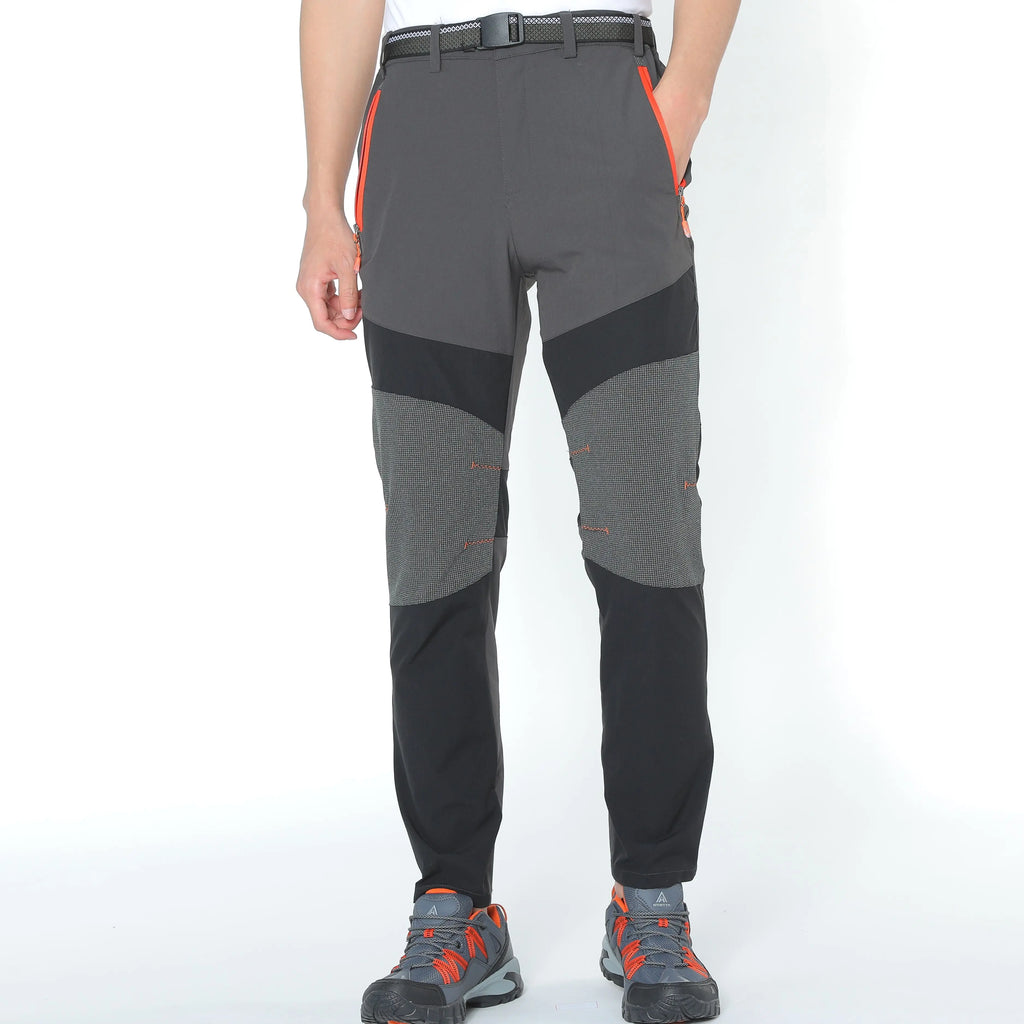 Pantalons longs d'extérieur pour hommes, élastiques, à séchage rapide, imperméables, pantalons de randonnée, légers et d'assaut, printemps et été