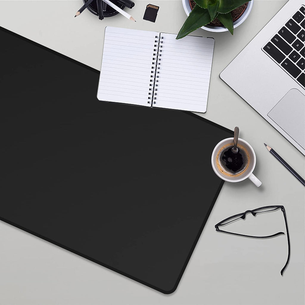 XXL noir tapis de souris tapis de souris de jeu grand tapis de souris Gamer Mause tapis PC tapis de bureau clavier tapis de souris d'ordinateur