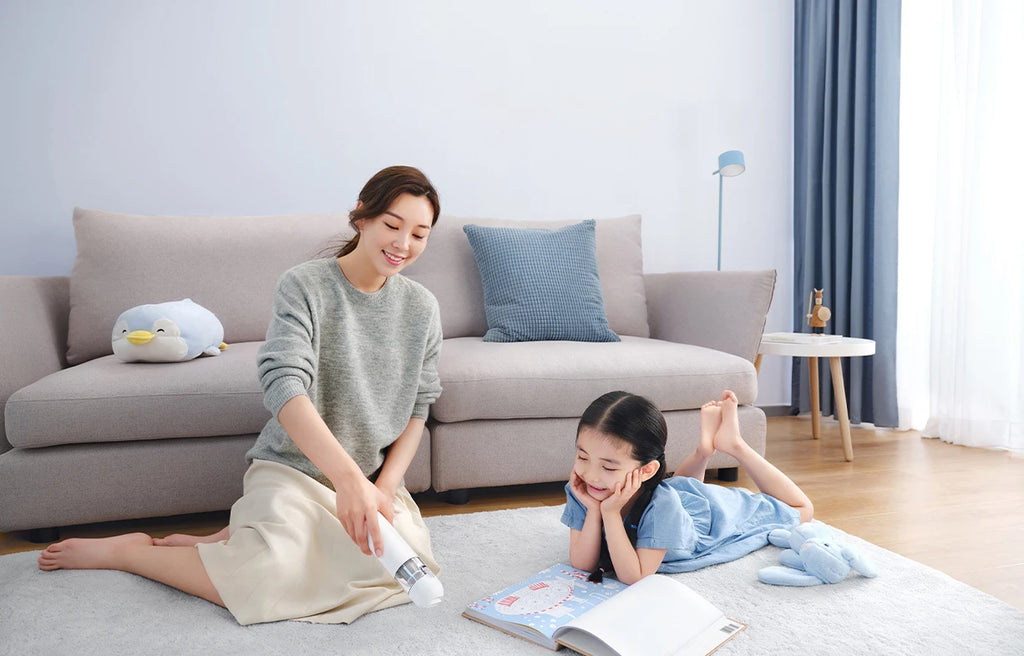 NOUVEAU Aspirateur portable MIJIA pour la maison et la voiture, mini aspirateur sans fil, collecteur de poussière, aspiration cyclonique 13000PA -CN