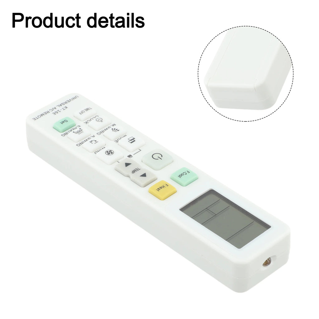 Pièces de rechange pour télécommande de climatiseur, Version anglaise, pièces de climatisation domestique, Communication infrarouge et RF