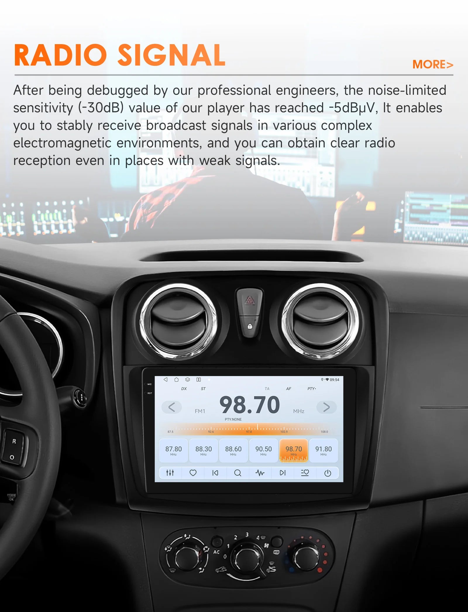 Hizpo-Autoradio Android pour Renault Logan 2, 2012-2019, Sandero 2, 2014-2019, 4G, Limitation de la voiture, GPS, 2Din, Autoradio, CarPlay, WIFI, DSP