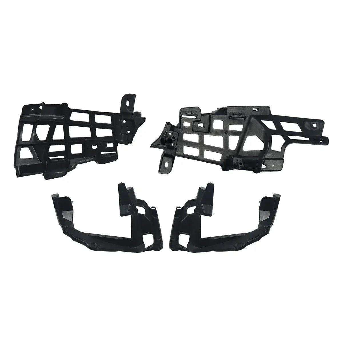MagicKit pour Mercedes Benz AMG W117 C117 X117 diffuseur arrière avec tuyaux d'échappement CLA260 CLA45 brillant à lèvres de pare-chocs arrière noir