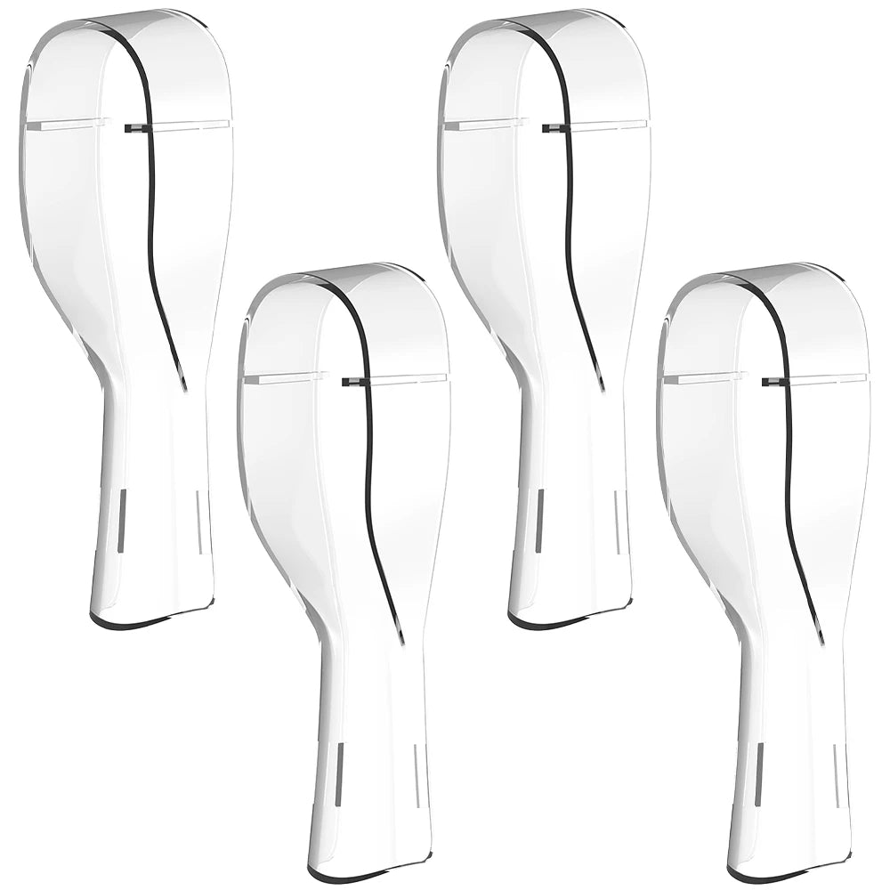 Compatible avec les têtes de brosse à dents électrique à tête longue Oral B, couvercles anti-poussière, capuchon de protection pour têtes de brosse orales B longues