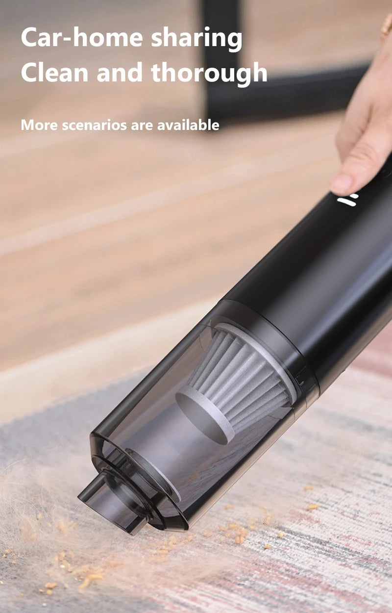 Youpin collecteur de poussière aspirateur Portable aspiration puissante électrique sans fil maison intelligente nettoyage voiture aspirateur 2025 nouveau