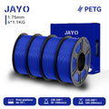 JAYO-Filament PETG pour imprimante 3D FDM, matériel d'impression 3D soigneusement enroulé, 2 rouleaux, 1.75mm, 2.2kg par ensemble