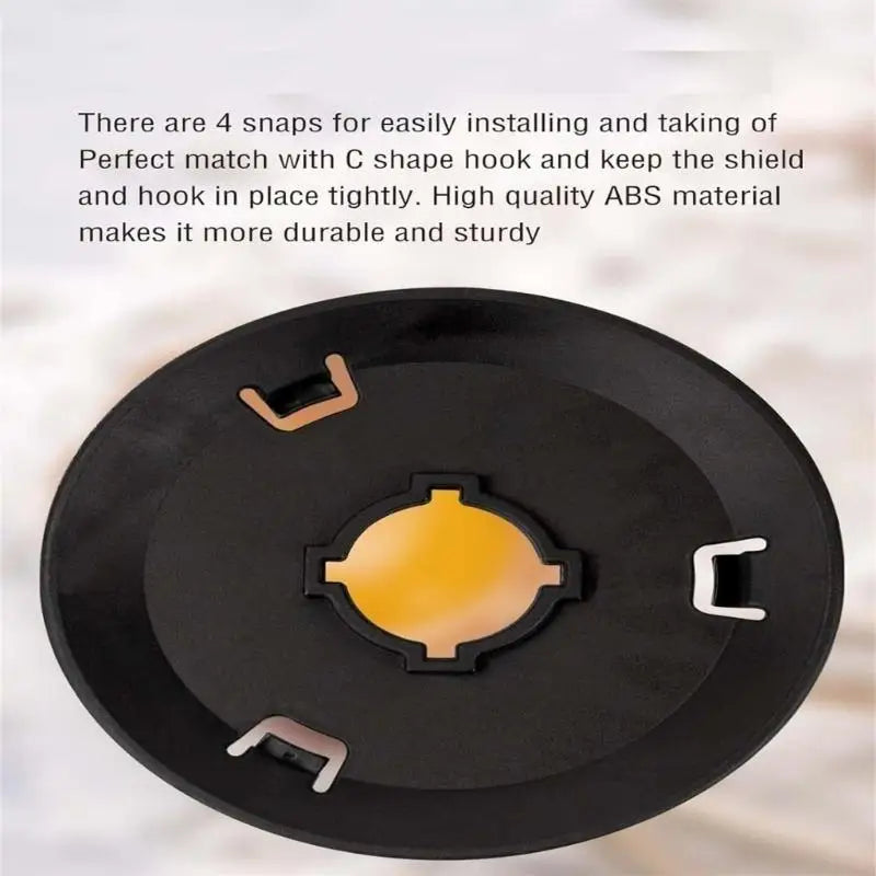 425B Pâte Hook Bouclier Mixers cuisine Accessoires pour éviter le désordre dans cuisson cuisson du couvercle en
