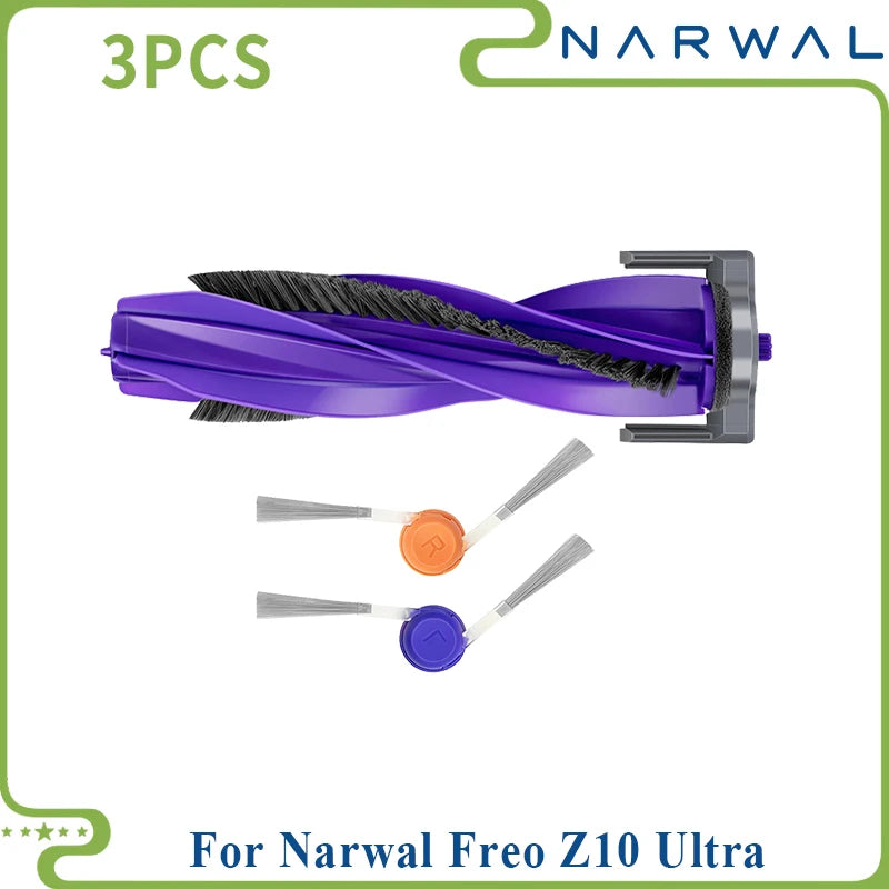 Compatible pour (Narwal Freo Z10 Ultra / provinceZ10 nani) pièces d'aspirateur rouleau principal couvercle de brosse latérale filtre vadrouille sac à poussière en tissu