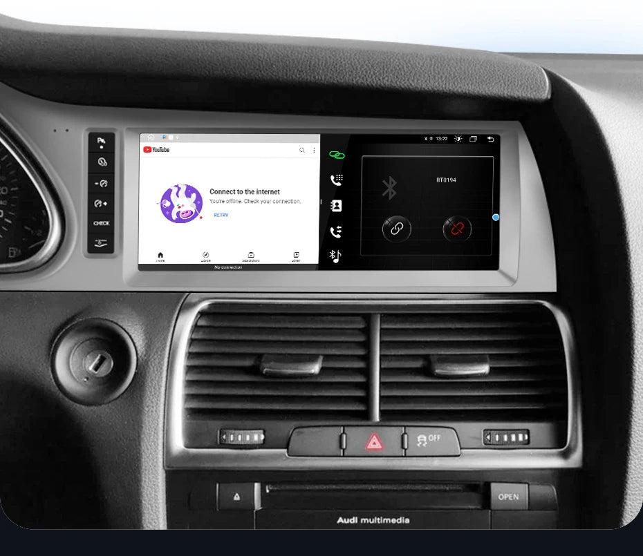 Junsun autoradio sans fil CarPlay Android Auto pour Audi Q7 4L 2006-2015 MMI 2G 3G 8 cœurs 4G WiFi BT GPS écran tactile Autoradio