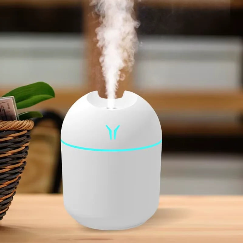 Diffuseur d'aromathérapie portable – Humidificateur USB compact pour l'air sec, le soulagement du stress et la mise au point, convient au porte-gobelet ou au sac pour ordinateur portable