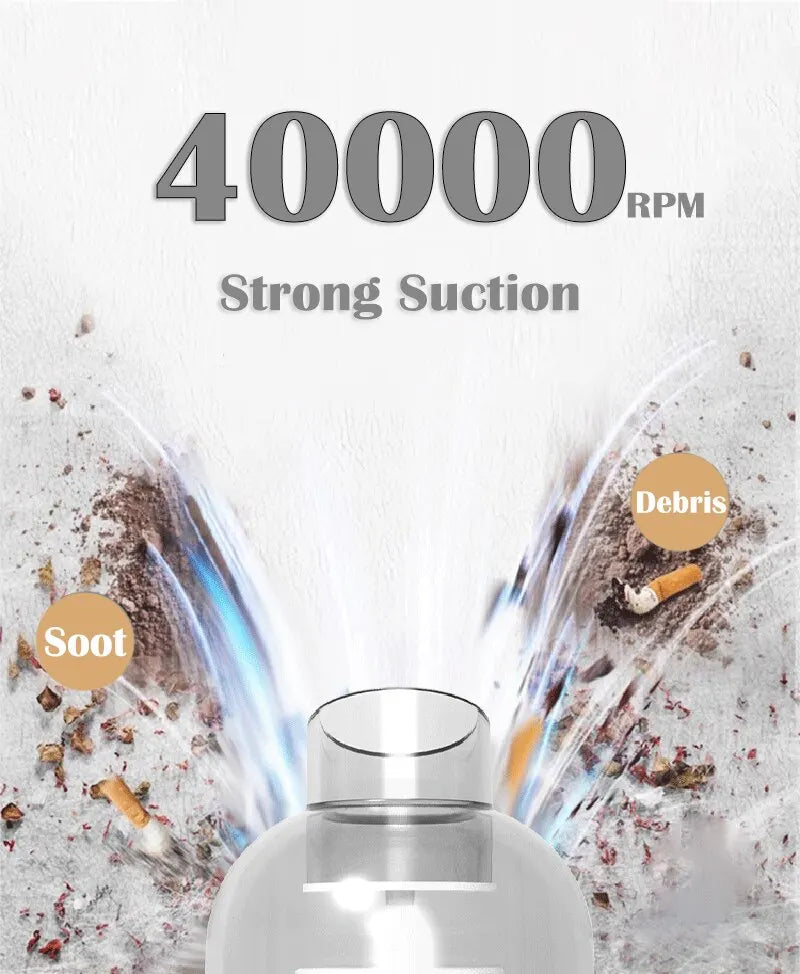 Aspirateur de voiture sans fil 9000Pa, chargement USB, appareil de nettoyage Portable 1200mAh, Mini aspirateur humide et sec pour la maison