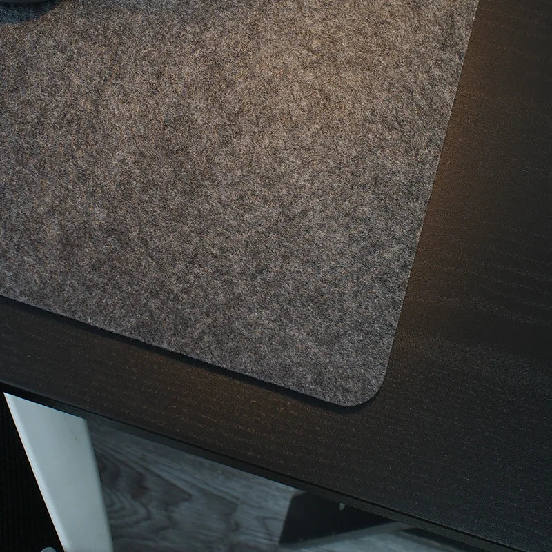 Coussin grand tapis de souris de jeu XXL tapis de bureau d'ordinateur Table clavier laine feutre bureau d'ordinateur portable tapis de souris antidérapant