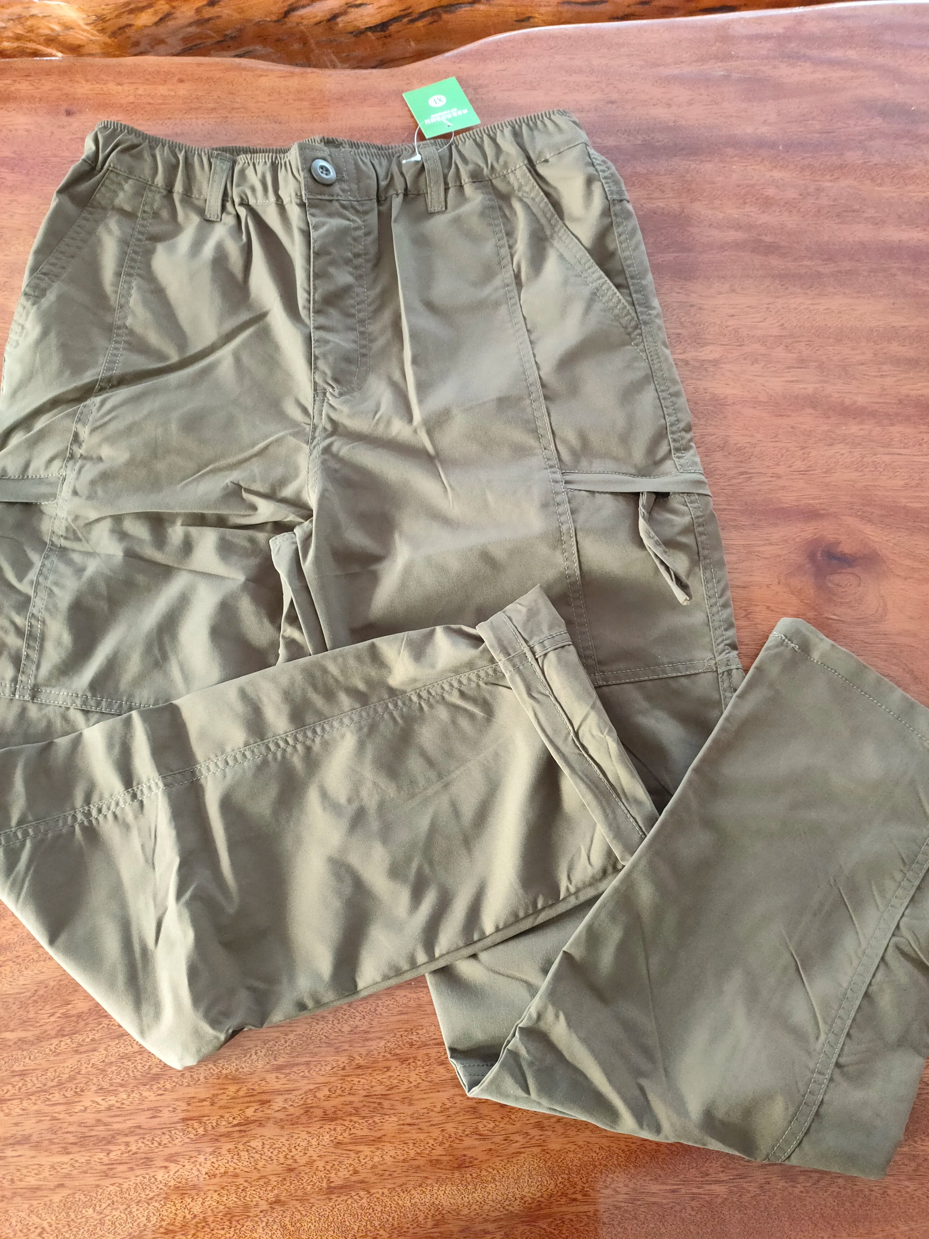 Pantalon cargo multi-poches pour homme, coupe-vent, imperméable, équipement de chasse, trekking, printemps, extérieur, skip fjj