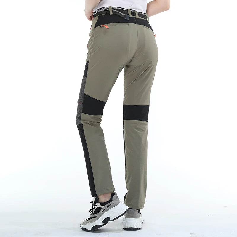 Pantalons longs d'extérieur pour hommes, élastiques, à séchage rapide, imperméables, pantalons de randonnée, légers et d'assaut, printemps et été