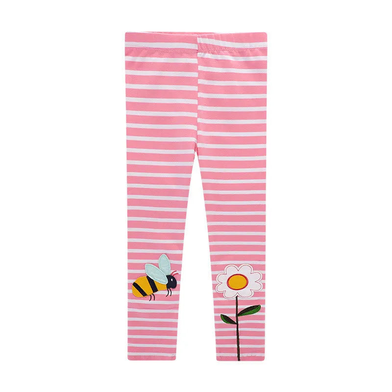 Saut mètres 2-7T fraise bébé filles Leggings vêtements crayon pantalon vente chaude Leggings pantalon nouveau printemps automne vêtements