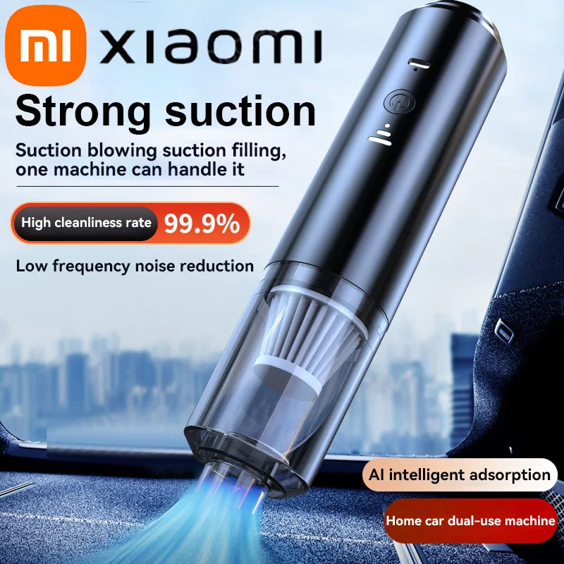 Youpin collecteur de poussière aspirateur Portable aspiration puissante électrique sans fil maison intelligente nettoyage voiture aspirateur 2025 nouveau